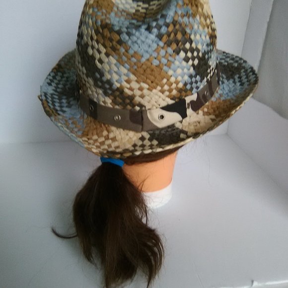 Coastal Headwear Straw Women's Hat Color Multi Color Size Large - Picture 4 of 6